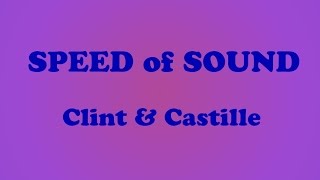 Speed of Sound - Clint & Castille cover
