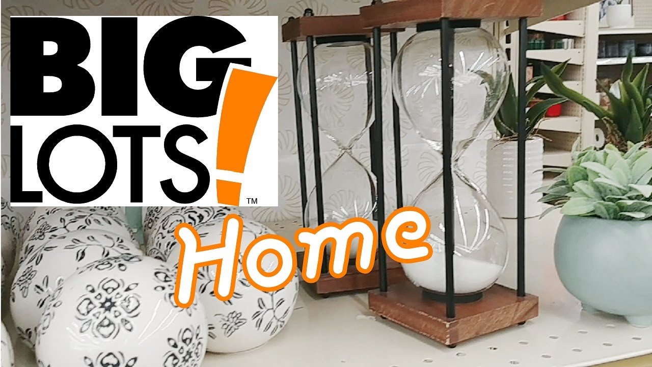 BIG LOTS HOME DECOR SHOP WITH ME Shopping Tour Store Walk Through