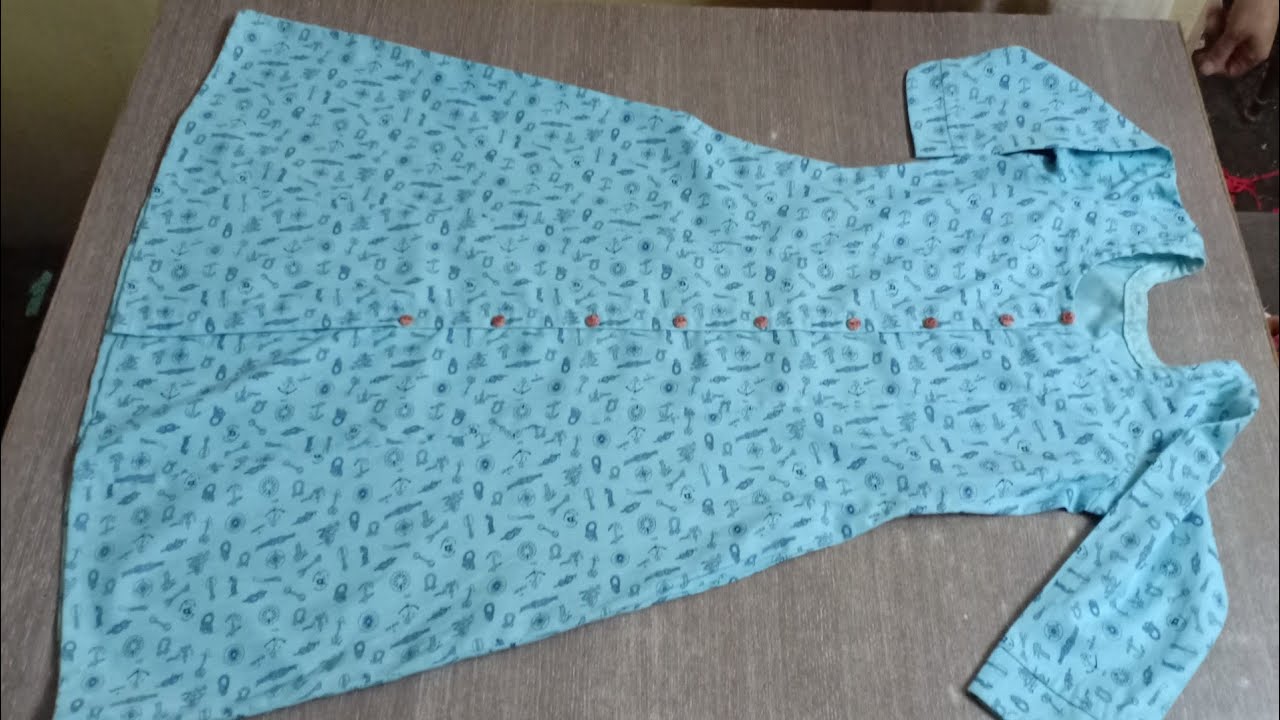 a shape kurti designs