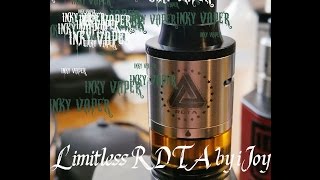 Limitless RDTA  review and wicking guide