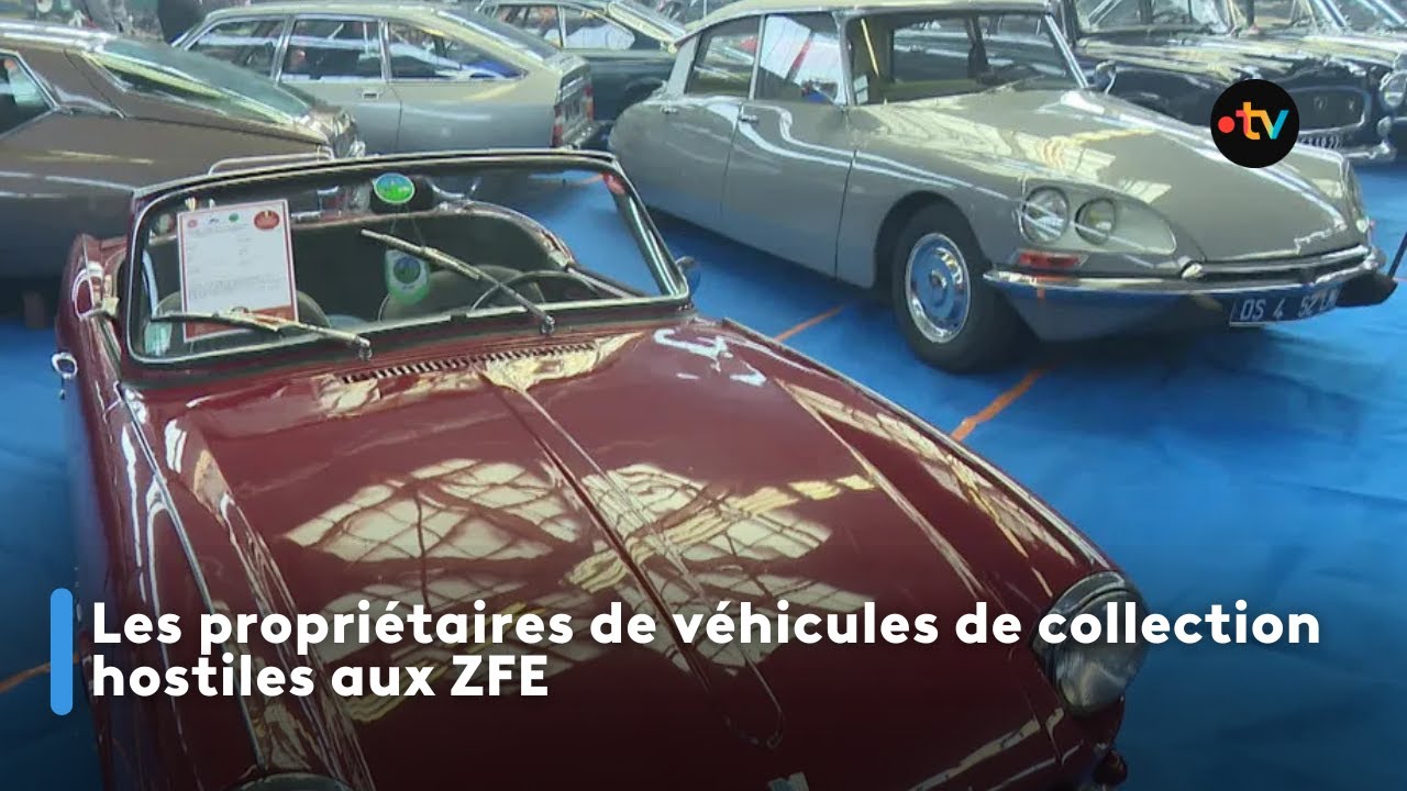 Les propriétaires de véhicules de collection hostiles aux ZFE - YouTube