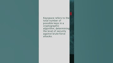 Keyspace, Cybersecurity Mini Dictionary #shorts