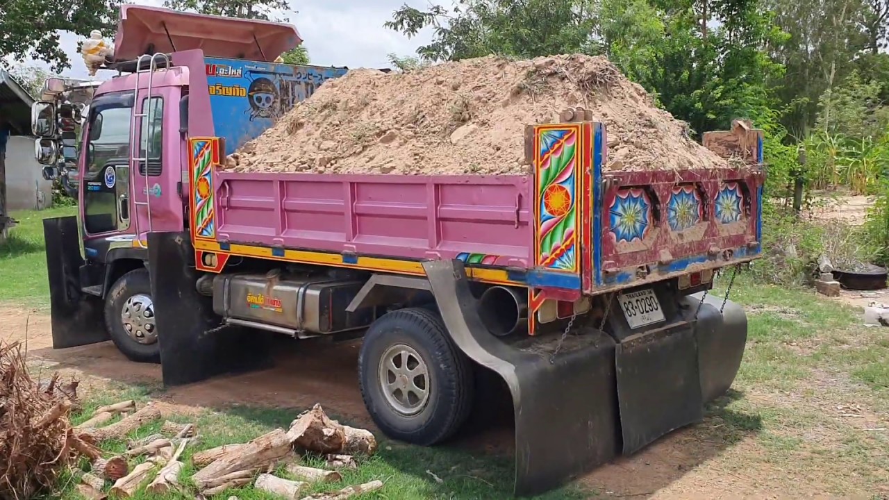 รถเสี่ยป๊อก เครื่อง 195 วางเทอร์โบ หอนสุดจัด Dump Truck Excavator