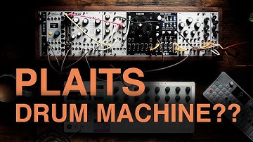 Mutable Instruments Plaits is a Drum Machine???