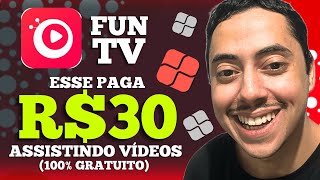 Fun Tv Aplicativo Para Ganhar Dinheiro No Pix Assistindo Vídeos