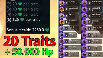 *World Record* 20 Traits Active = +50.000 HP !??