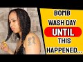 ALMOST a PERFECT Wash Day - TYPE 4 HAIR WASH DAY -  NATURAL HAIR PRODUCTS - TYPE 4 HAIR ROUTINES