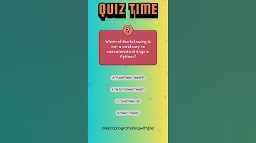 Python Quiz #19 - Can You Answer This? #shorts