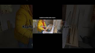 Wie Man Ein Kopfteil Vom Bett Selber Baut. Ganze Video Auf Meiner Seite