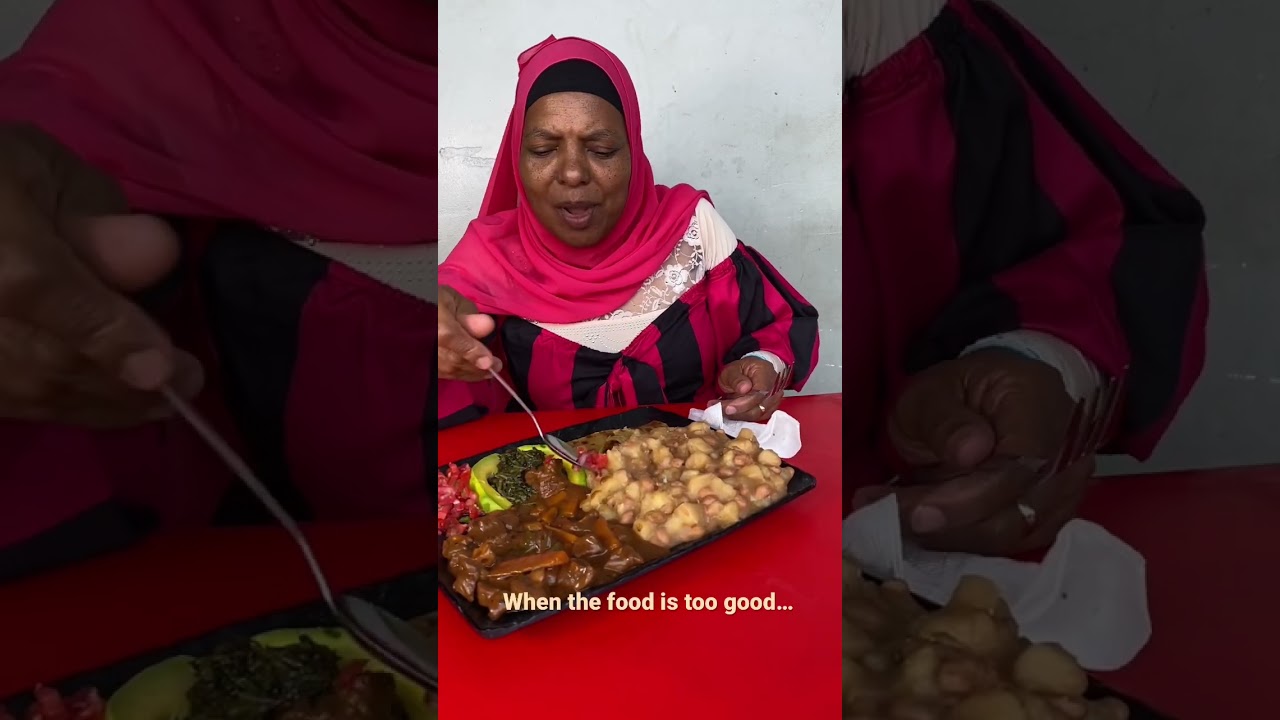 Cassava with beans, kidney, Chapati, nakati, salads, avocado