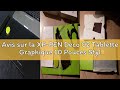 Avis sur la XP-PEN Deco 02 Tablette Graphique 10 Pouces Stylet Passif avec Gomme à 8192 Niveaux sans