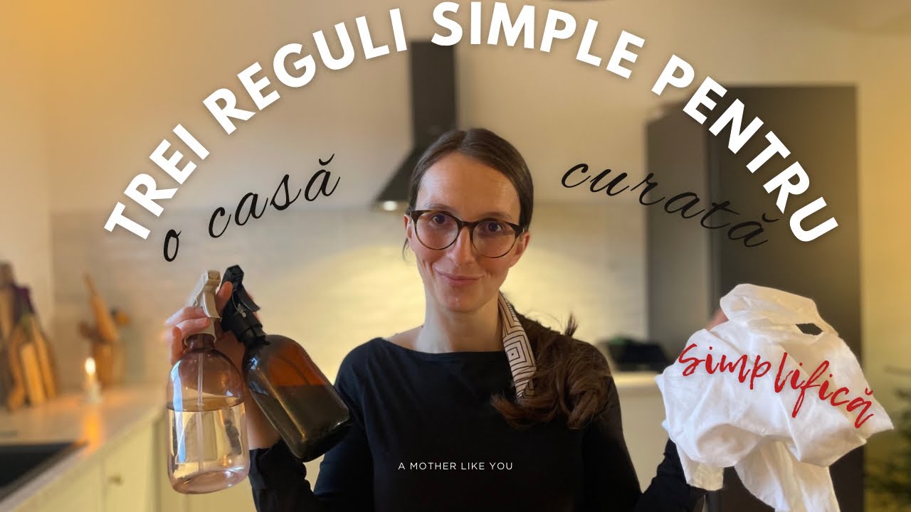 Trei reguli simple pentru o casă curată de Sărbători