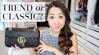 GUCCI MARMONT FLAP BAG | First Impressions