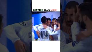 Cristiano Ronaldo Best Teamwork Moments 🤝 | Unselfish Assists & Amazing Football IQ ⚽🔥