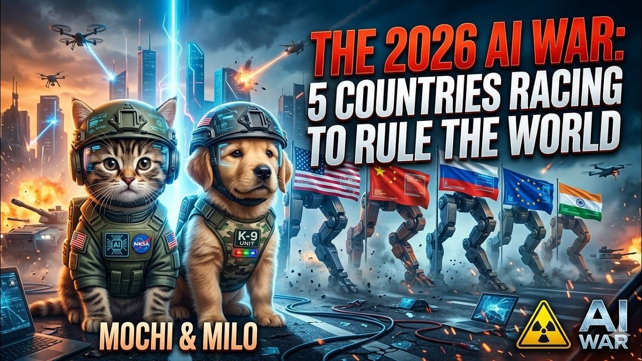 5 Countries Racing to Build the Most Powerful AI - YouTube