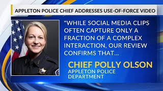 'Measured, necessary response': Appleton PD addresses viral 'use-of-force' social media video