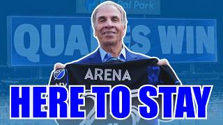 Bruce Arena Signs Contract Extension with the San Jose Earthquakes