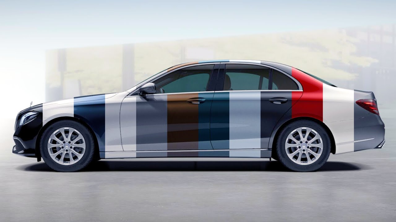 Mercedes E Class Colors Chart