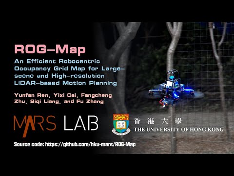 ROG-Map: An Efficient Robocentric Occupancy Grid Map for Large-scene and High-resolution LiDAR-based Motion Planning