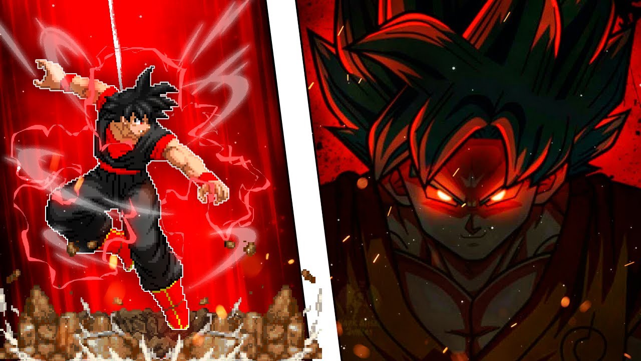 ENTÃO ESSA É A VERSÃO MAIS PODEROSA DO GOKU??? TESTEI O GOKU SSJ INFINITO  NO MUGEN - BiliBili