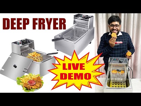 Deep Fryer Machine Price in India – Commercial Deep Fryer – Live