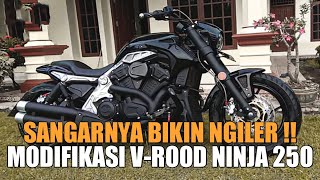 Kawasaki Ninja 250 Modifikasi Berkonsep Vrood.