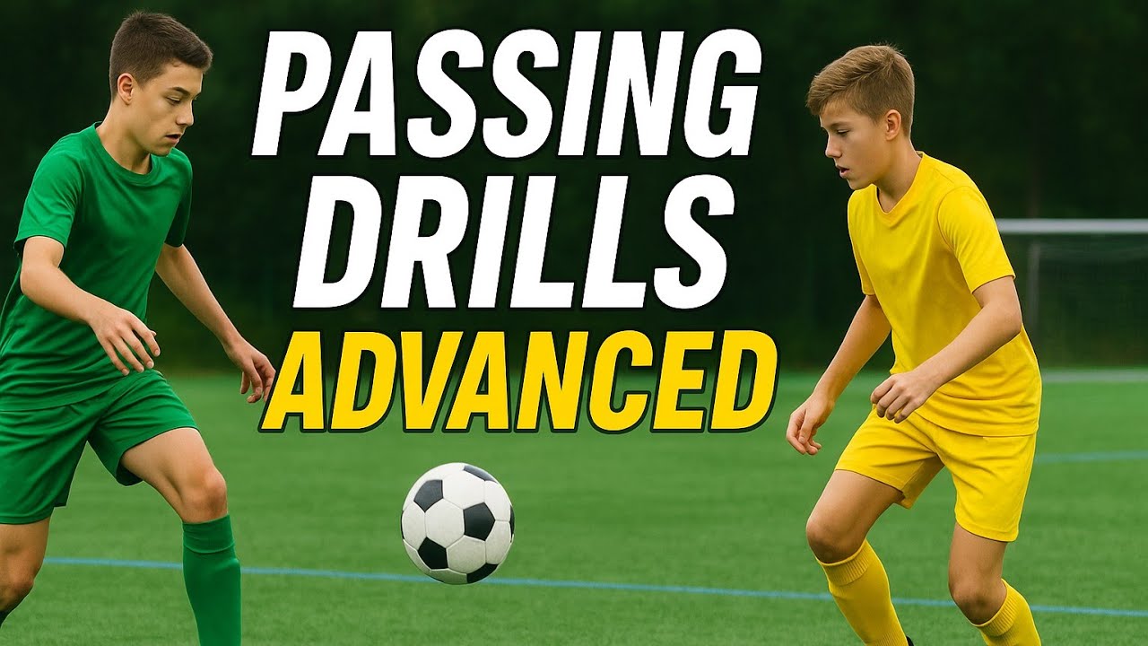 How to Improve Passing in Football | New Passing Drills to Improve Speed and Accuracy |