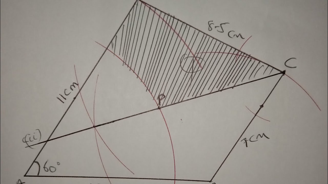Geometric Construction: Quadrilateral. 2017 ECZ internal - YouTube