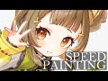 【イラストメイキング】原神/Genshin Impact-ヨォーヨ【Speed Painting】
