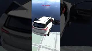 thar vs fortuner mega ramp jump test