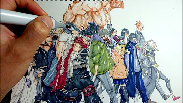 僕らのヒーローアカデミアキャラクターイラスト