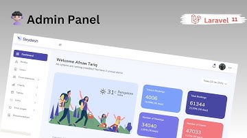 Laravel 11: Build a Stunning Admin Panel from Scratch – Step-by-Step Guide!