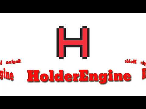 HolderEngine - 2D python based Game engine (Character movement)