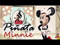 !Realizamos Piñata/figura de Minnie Mouse¡ Como hacer... 🤯