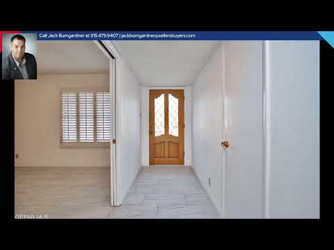 341 Clairemont Road, El Paso, TX home video tour