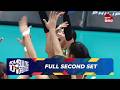 FULL SECOND SET - Perpetual Lady Altas vs Benilde Lady Blazers | NCAA Season 101