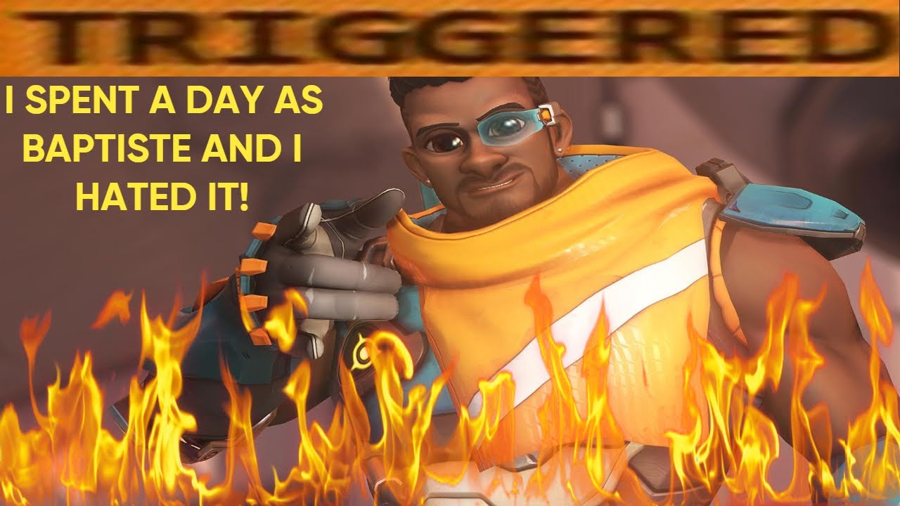 I Spent A Day Playing As Baptiste (Overwatch 2 Funny Moments)