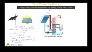 AQA GCSE Combined Science Physics 9-1 Energy Resources Part 5/6: Solar and Geothermal