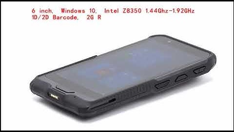 HiDON 6 inch HP650 Intel Win10 IOT NFC Android Barcode PDA Scanner Handheld Terminal PDA handhelds