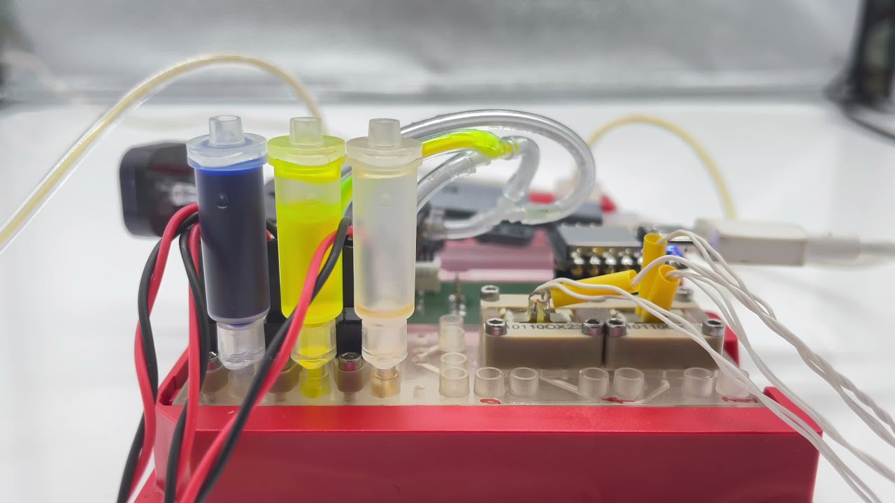 ACTIVE FLUID CONTROL WITH MICROVALVES | microfluidic system | Teaser COMPAMED Innovation Forum 2021