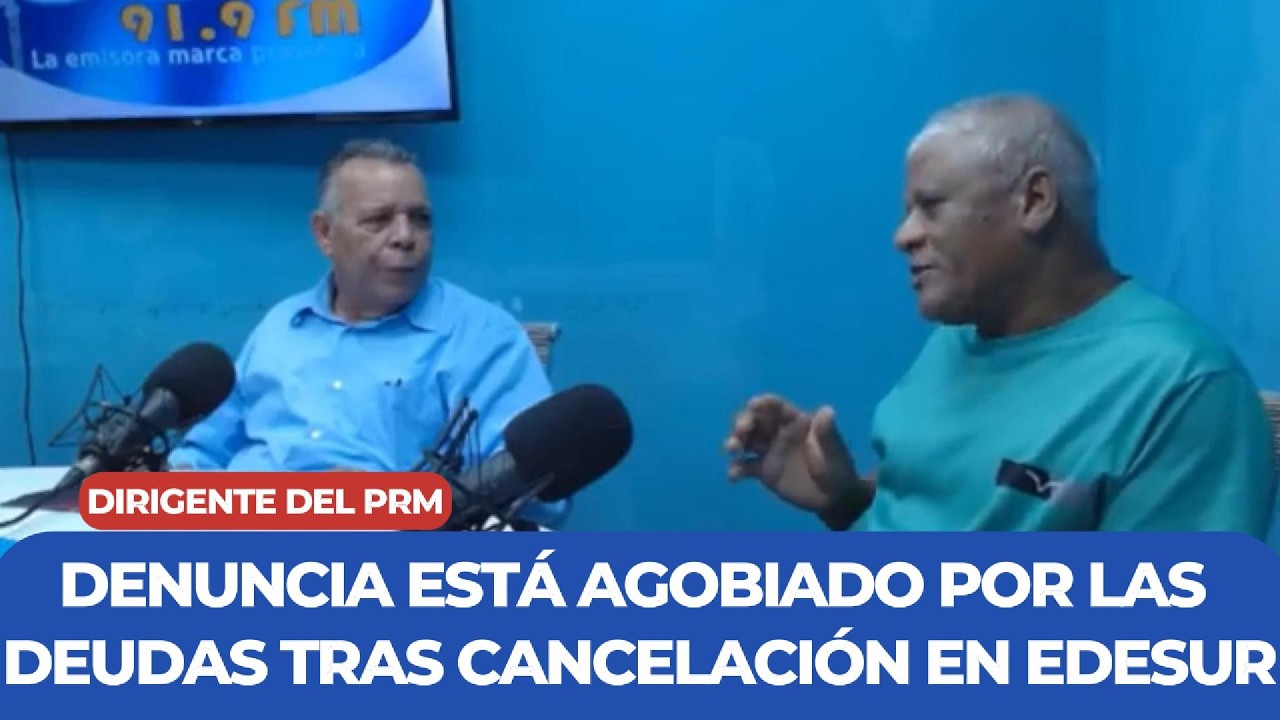 DIRIGENTE DEL PRM EN SAN CRISTÓBAL CLAMA POR AYUDA