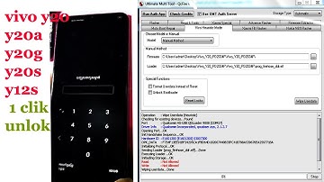 Vivo Y20 Pattern Unlock UMT World First\Vivo Y20 pin pattern Unlock Done UFS CHIP || Vivo Y20 By UMT
