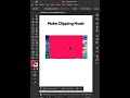 how to make clipping mask #tutorial