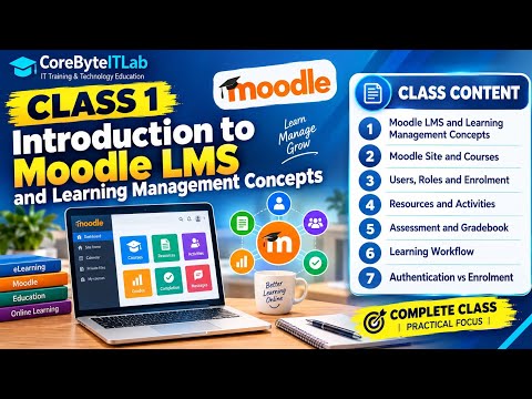 20.1.1 Moodle LMS Class 1 Practical: Introduction to Moodle LMS | Laboratory & Practical Exam | 