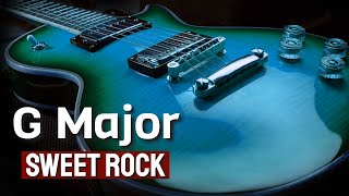 Video thumbnail of "Sweet Rock Backing Track in G Major"