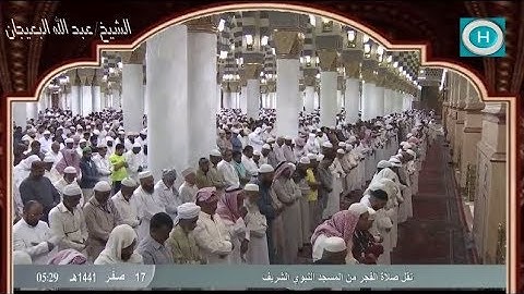 الشيخ عبد الله البعيجان | خواتيم سورة مريم | الآيات 66-98 | صلاة الفجر 17 صفر 1441 هـ
