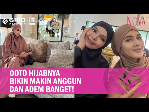 Adem Banget! Intip OOTD Paula Verhoeven Saat Kenakan Hijab Syar'i