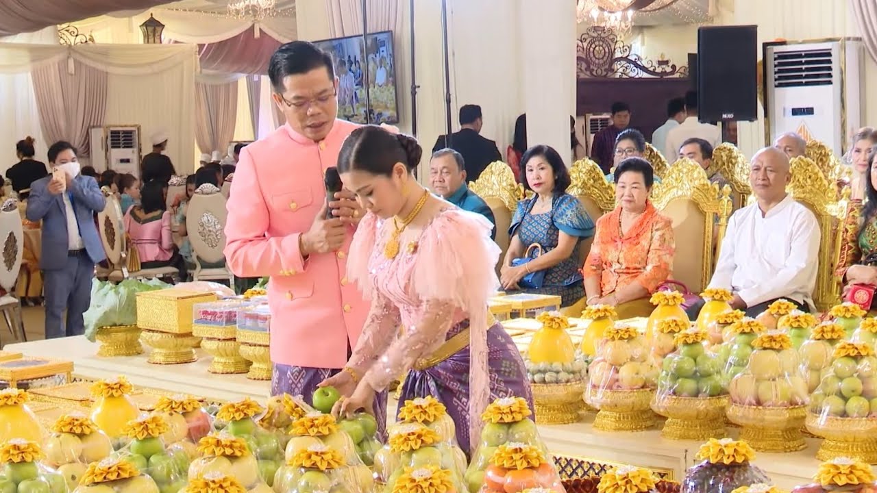 ហែជំនូន រៀបរាប់ផ្លែឈើ|មង្គលការ ឡាយ សាមឌី  និងស៊ុន លីសុទេពី, សុខគា,sokea wedding song ​#TheBest 5