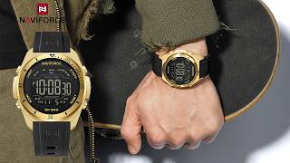 Latest Design Of 2026 Mar Naviforce Nf7138 Digital Sport Watch Start Fashion Trend Sport Style