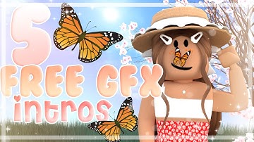 5 FREE gfx intros for girls!